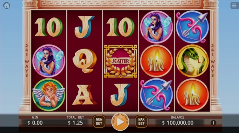Играть Cupid and Psyche от Kagaming в казино 1Win