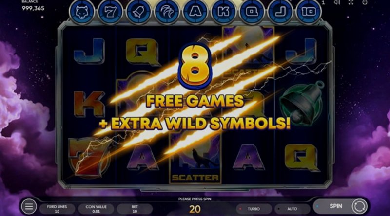 Играть Cyber Wolf от Endorphina в казино 1Win