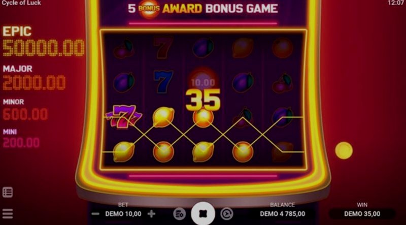 Играть Cycle of Luck от Evoplay в казино 1Win