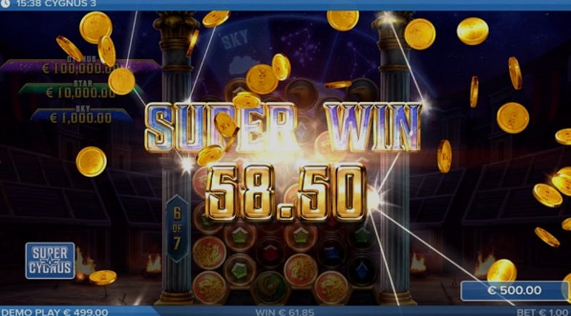 Играть Cygnus 3 от Elk в казино 1Win