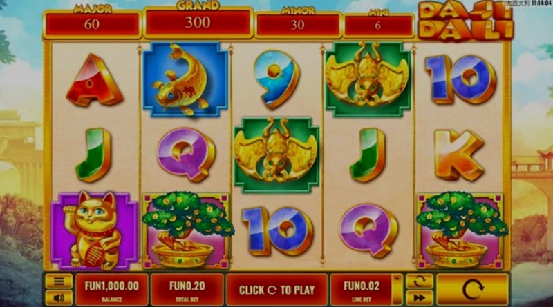 Играть Da Ji Da Li от Platipus в казино 1Win