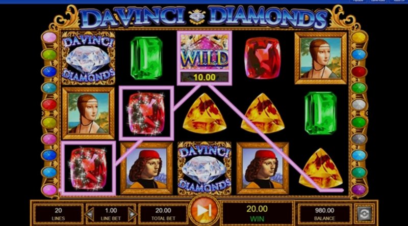 Играть da Vinci от Kagaming в казино 1Win