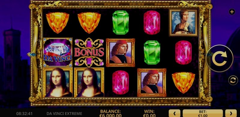 Играть Da Vinci EXTREME от High5 в казино 1Win