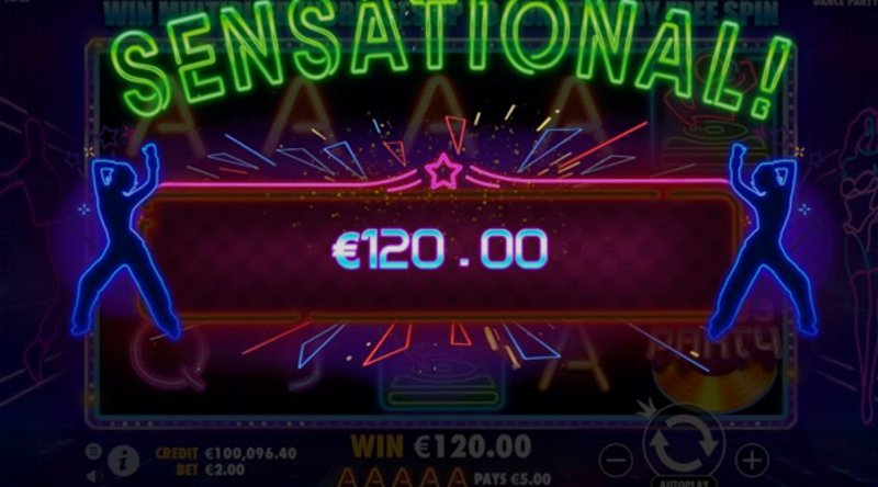 Играть Dance Party от Pragmatic в казино 1Win