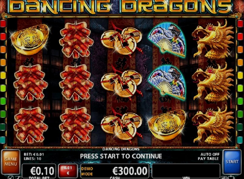 Играть Dancing Dragons от Ct Interactive в казино 1Win