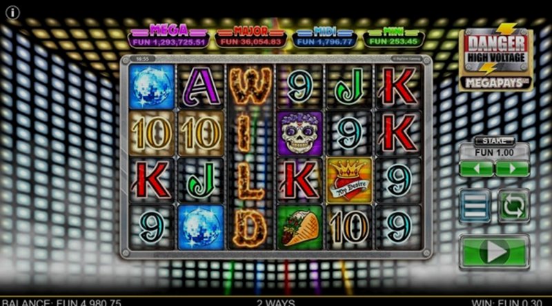 Играть Danger High Voltage от Big Time Gaming в казино 1Win