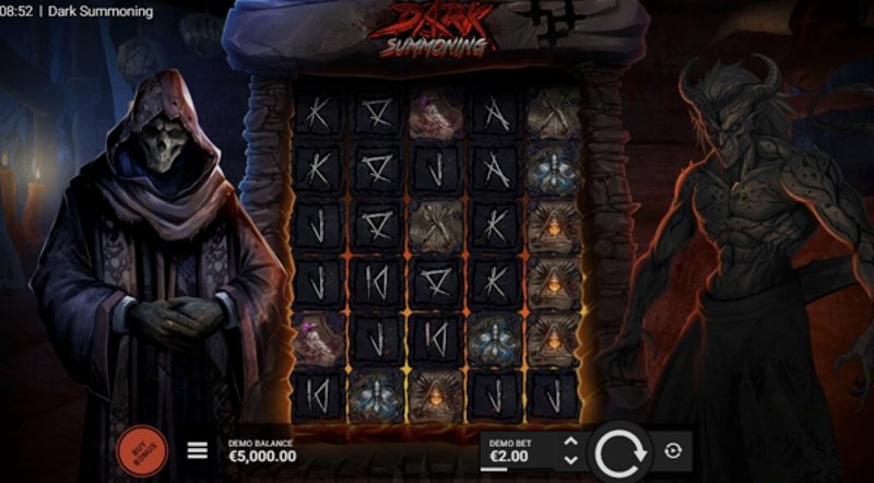 Играть Dark Summoning от Hacksaw в казино 1Win