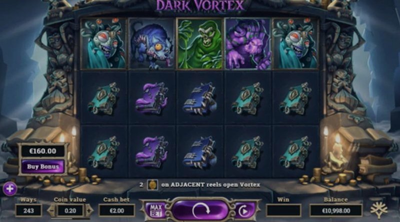 Играть Dark Vortex от Yggdrasil в казино 1Win