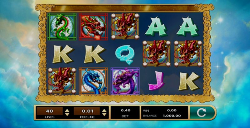 Играть Dazzling Dragons от High5 в казино 1Win
