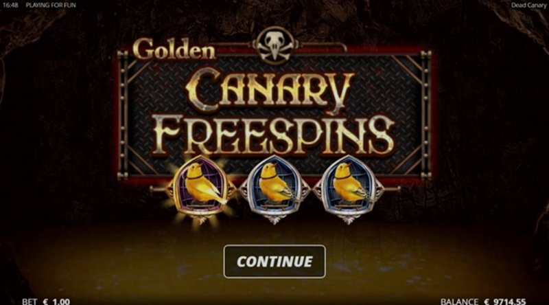 Играть Dead Canary от No Limit City в казино 1Win