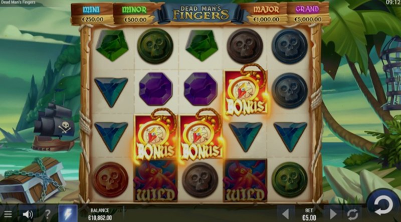 Играть Dead Mans Fingers от Yggdrasil в казино 1Win