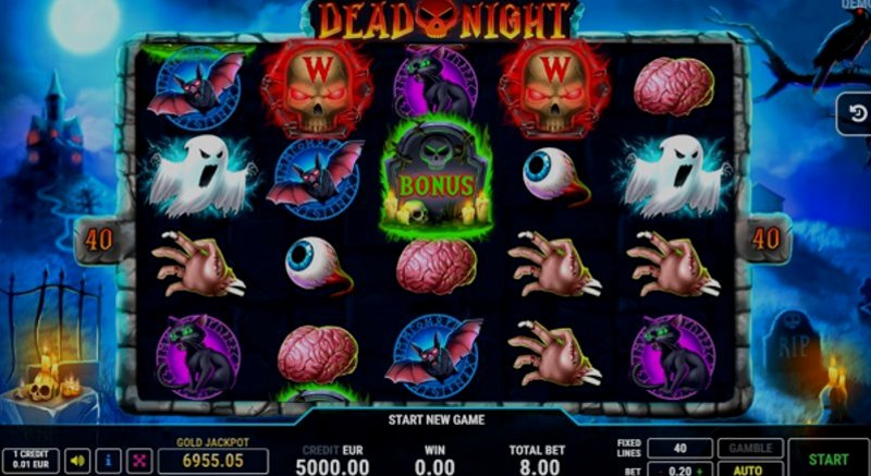 Играть Dead Night от Fazi в казино 1Win