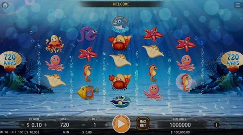 Играть Deep Sea Adventure от Kagaming в казино 1Win