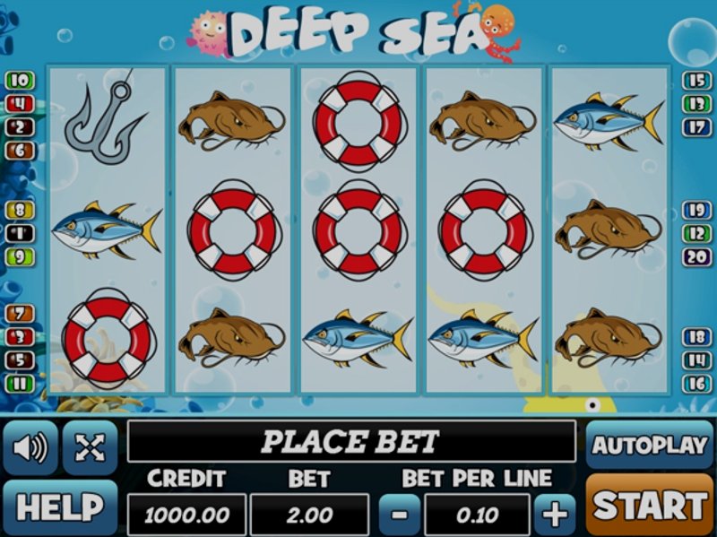 Играть Deep Sea от Bgaming в казино 1Win