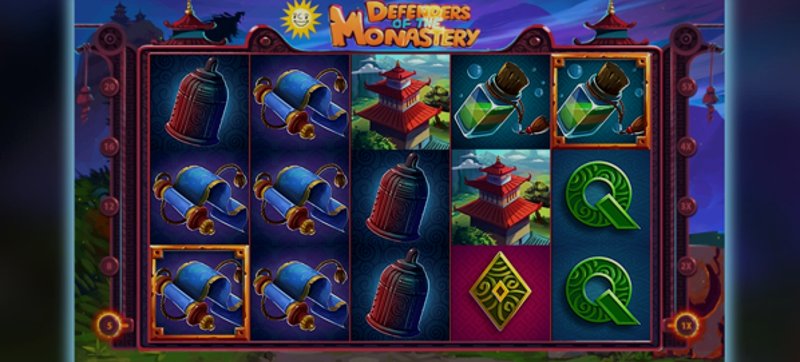Играть Defenders of the Monastery от Edict в казино 1Win