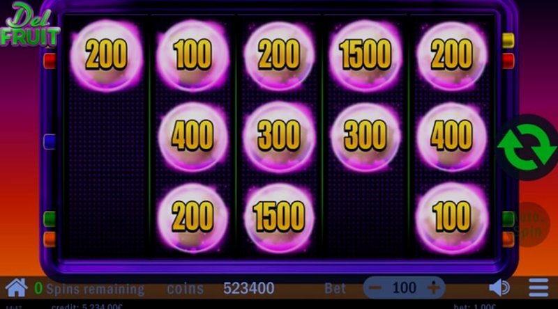Играть Del Fruit от Swintt в казино 1Win