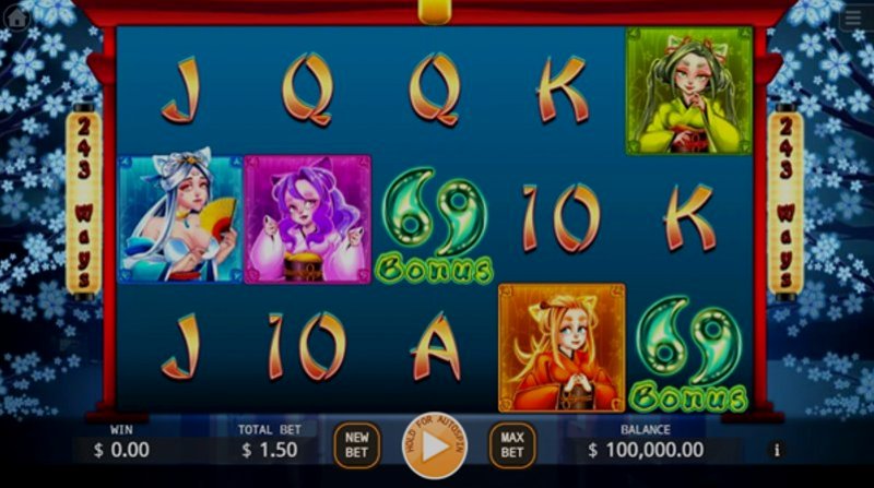 Играть Demon Fox от Kagaming в казино 1Win