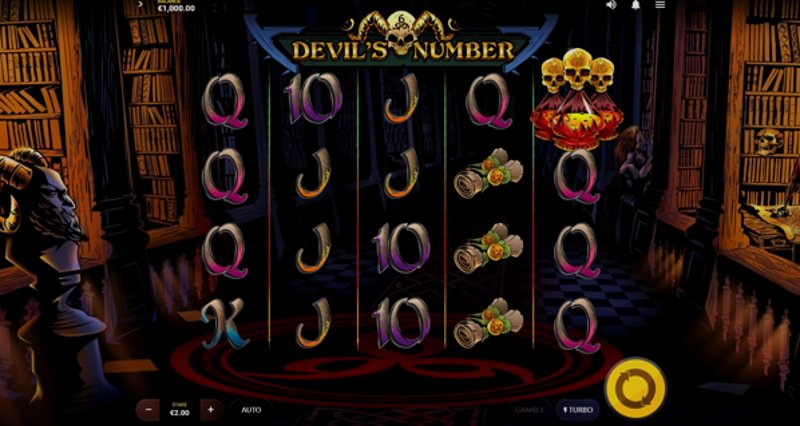Играть Devils Number от Red Tiger в казино 1Win