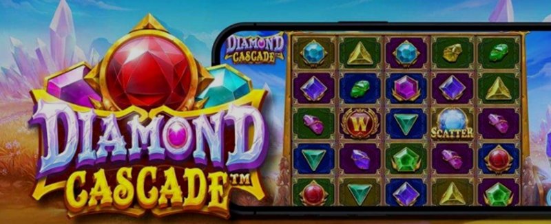 Играть Diamond Cascade от Red Rake в казино 1Win
