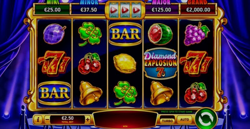 Играть Diamond Explosion 7s от Rubyplay в казино 1Win