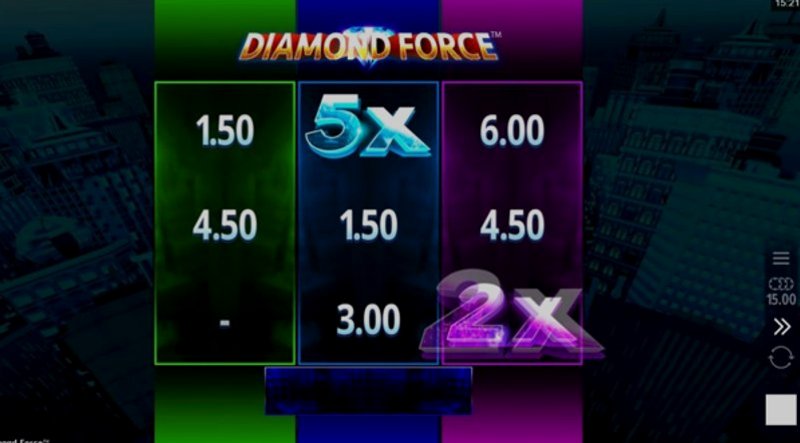 Играть Diamond Force от Microgaming в казино 1Win