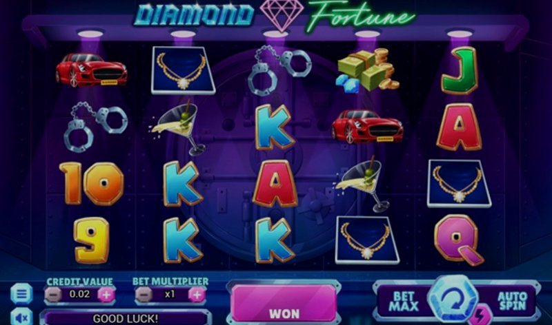 Играть Diamond Fortune от Swintt в казино 1Win