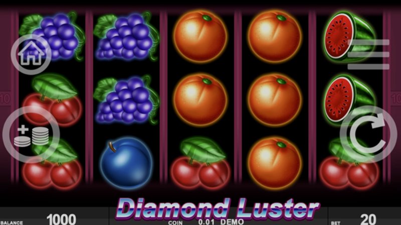 Играть Diamond Luster от Spinthon в казино 1Win