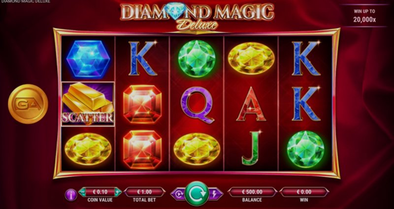 Играть Diamond Magic Deluxe от Gameart в казино 1Win