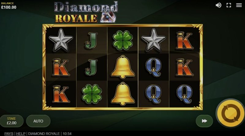 Играть Diamond Royale от Red Tiger в казино 1Win