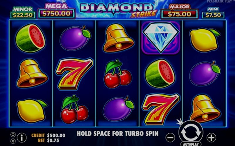 Играть Diamond Strike от Pragmatic в казино 1Win