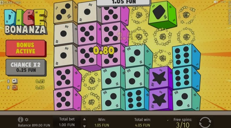 Играть Dice Bonanza от Bgaming в казино 1Win