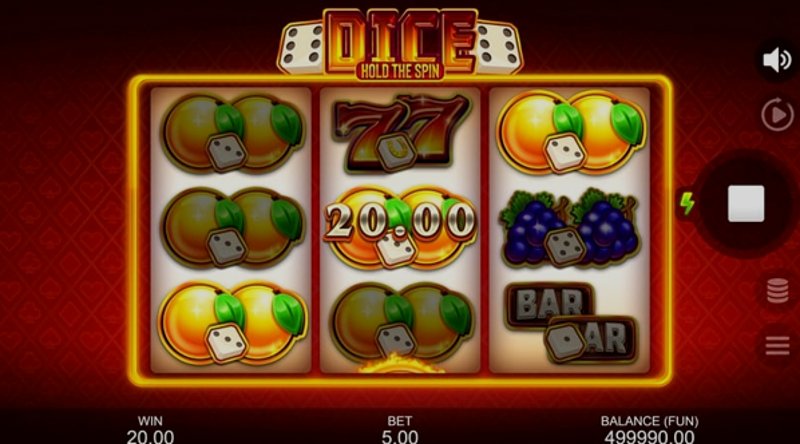 Играть Dice: Hold The Spin от Gamzix в казино 1Win