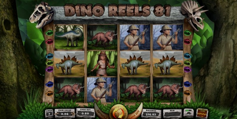 Играть Dino Reels 81 от Wazdan в казино 1Win