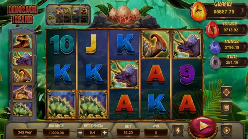 Играть Dinosaur Island от Tpg в казино 1Win