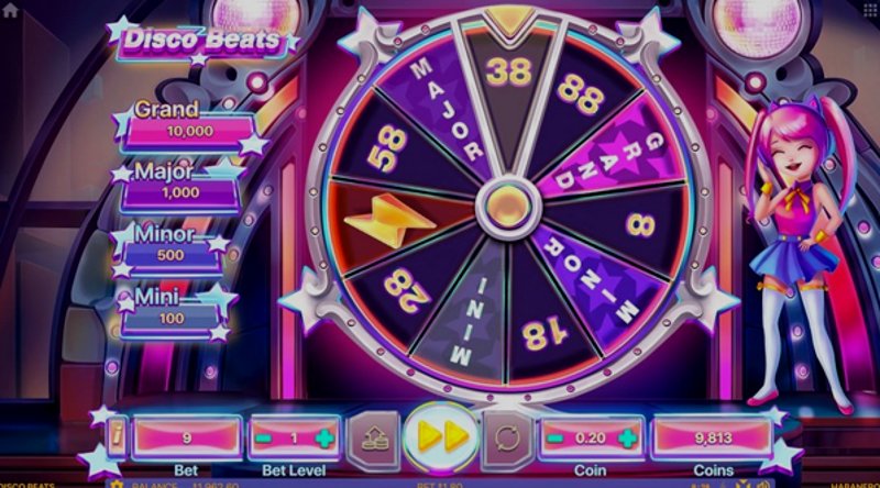 Играть Disco Beats от Habanero в казино 1Win
