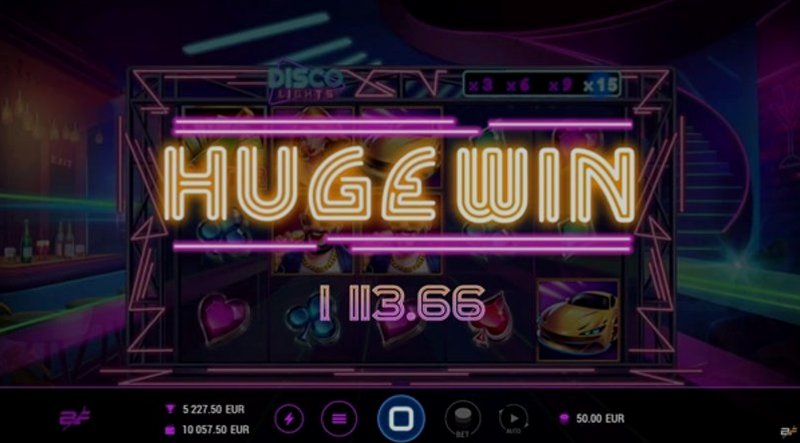 Играть Disco Lights от Bf Games в казино 1Win