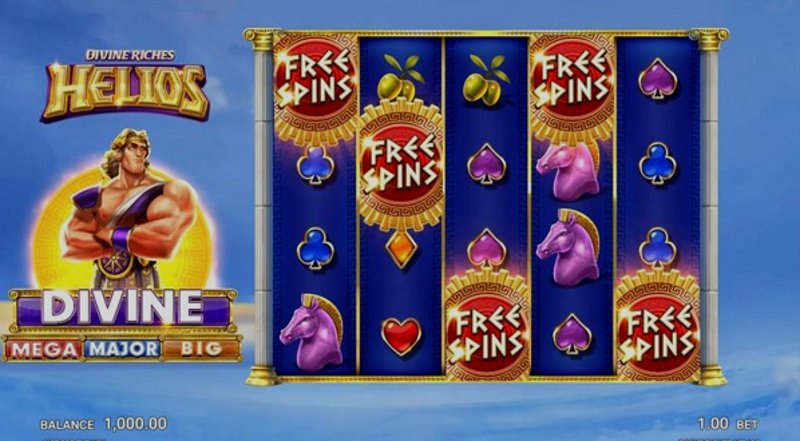Играть Divine Riches Helios от Microgaming в казино 1Win