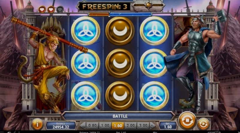 Играть Divine Showdown от Playn Go в казино 1Win