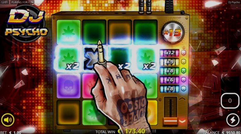 Играть DJ Psycho от No Limit City в казино 1Win