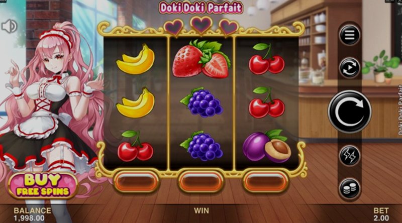 Играть Doki Doki Parfait от Microgaming в казино 1Win