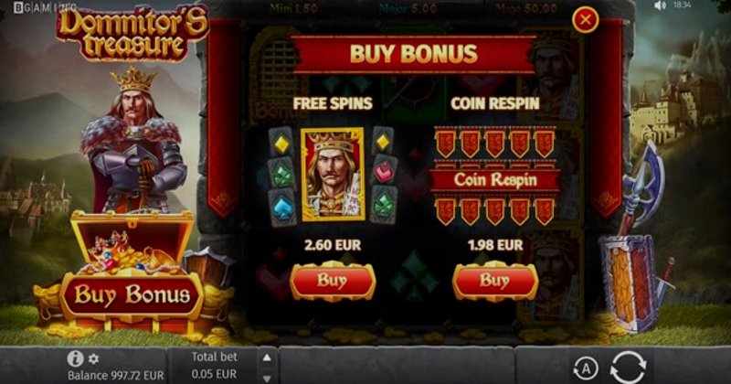 Играть Domnitors от Bgaming в казино 1Win