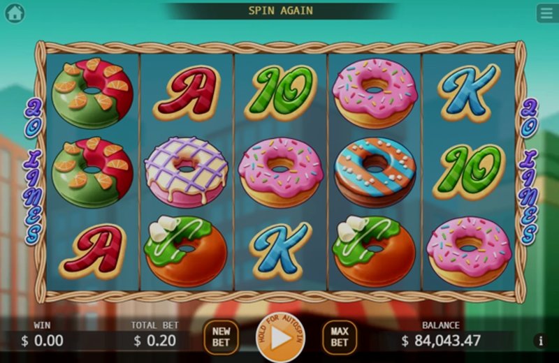 Играть Donut City от Kagaming в казино 1Win