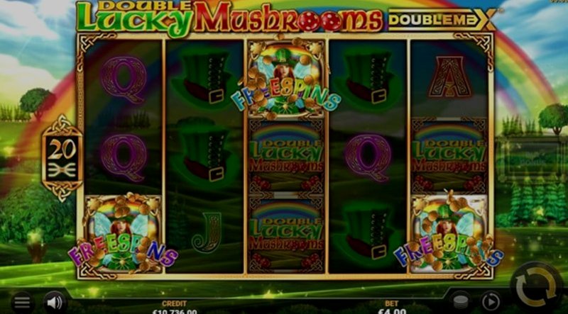 Играть Double Lucky Mushrooms DoubleMax от Yggdrasil в казино 1Win
