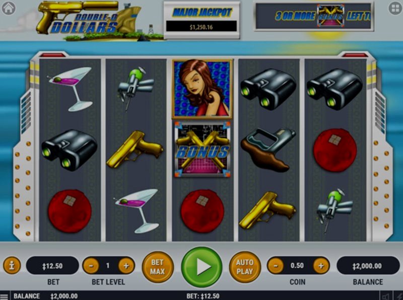 Играть Double O Dollars от Habanero в казино 1Win