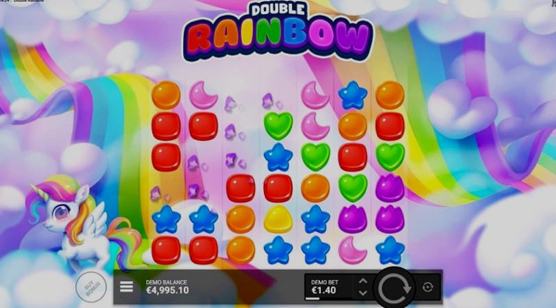 Играть Double Rainbow от Hacksaw в казино 1Win