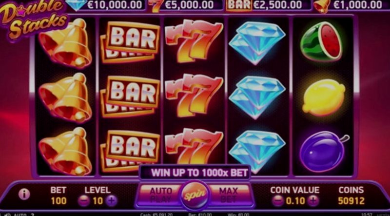 Double Stacks NetEnt в казино 1Win (1Вин) Double Stacks NetEnt в казино 1Win (1Вин)