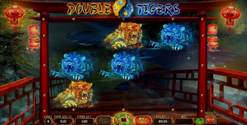 Играть Double Tigers от Wazdan в казино 1Win