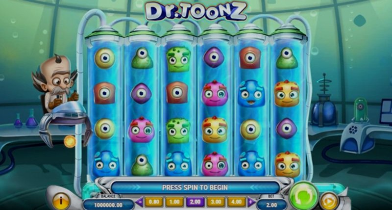 Играть Dr. Toonz от Playn Go в казино 1Win