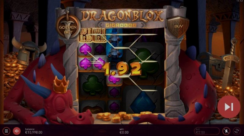 Играть Dragon Blox Gigablox от Yggdrasil в казино 1Win