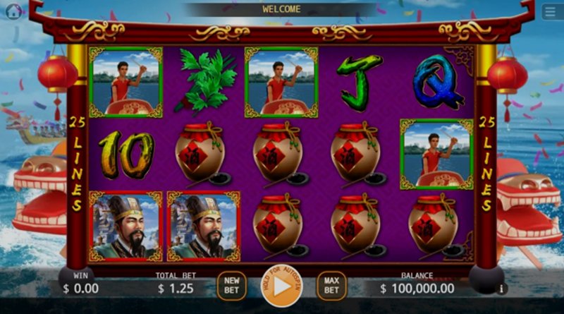 Играть Dragon Boat 2 Lock 2 Spin от Kagaming в казино 1Win